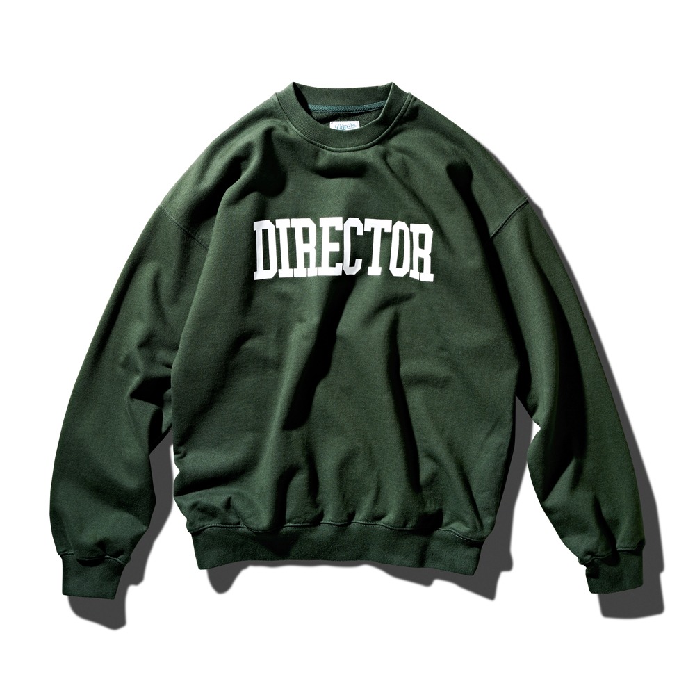 DTRO+AFST DIRECTOR SWEAT SHIRTS FOREST GREEN
