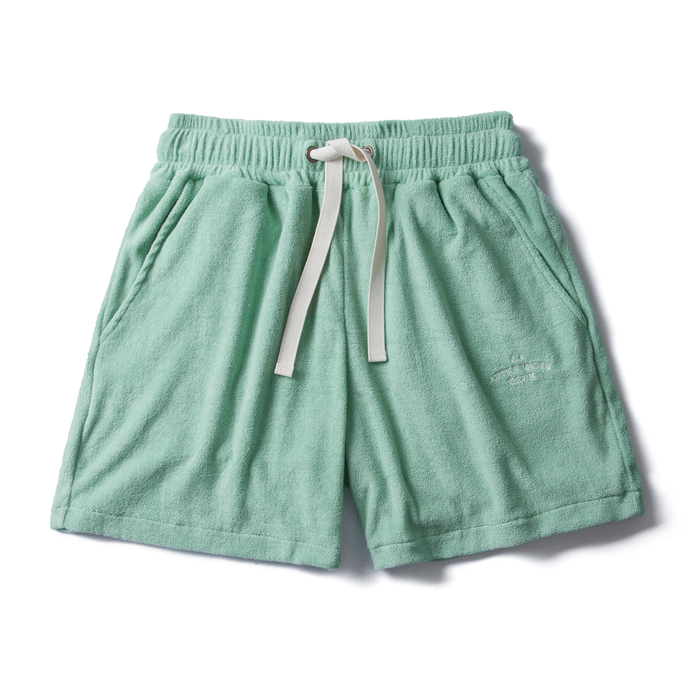 Womens Terry Atheletic shorts Mint