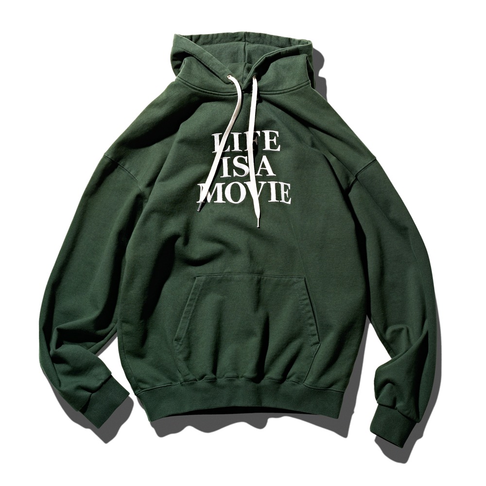 DTRO+AFST Movie Life Hoodie Forest Green