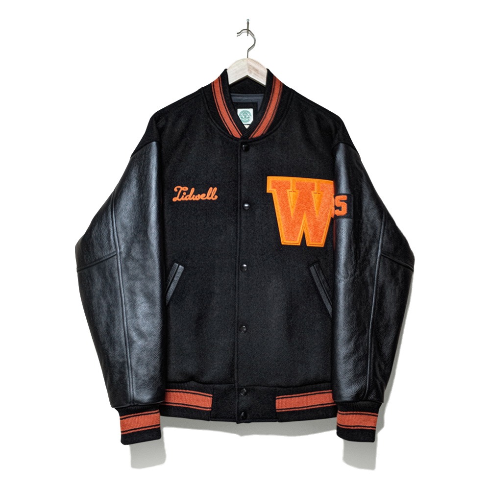 W-Tigers FB Classic Varsity Jacket Black