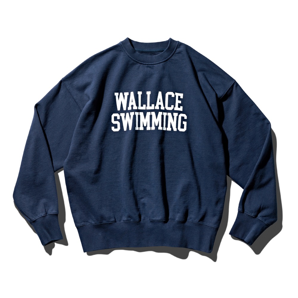 DTRO+AFST W-Swimming Sweat Shirts Navy