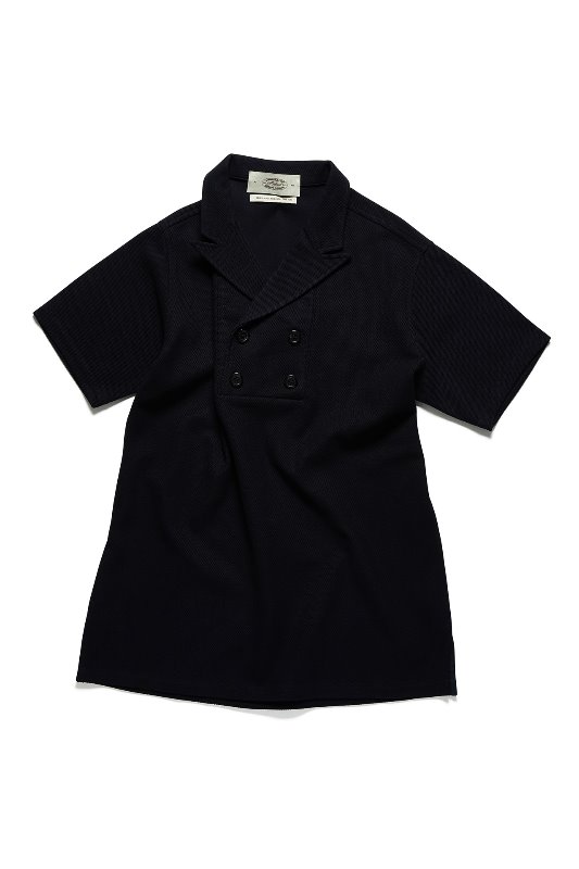 BLACK DOUBLE BREASTED POLO(74,000)